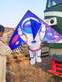Free shipping astronauts kites flying toys for kids kites spaceman kites string line cosmonaut kites nylon kites factory