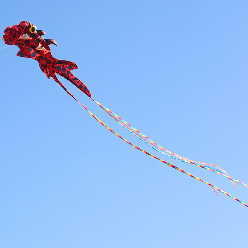 New 3D Boneless Kite for Big Goldfish Adults is a Large High End Three Dimensional Soft Kite That Is Easy to Fly