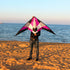 free shipping 1.8m professional kites dual Line stunt kite flying outdoor kites for adults windsurf kite string soft pendant