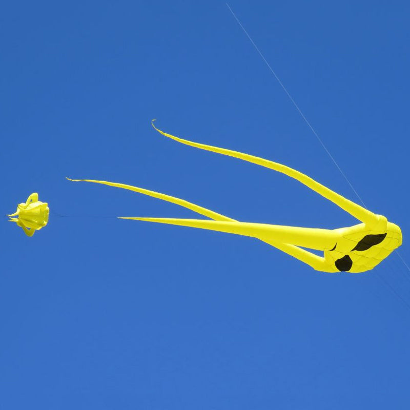 Free Shipping 10m Alien Kite Line Laundry Pendant Soft Inflatable Show Kite for Kite Festival Best 30D Ripstop Nylon Fabric with Bag