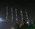 free shipping 10m led lamp 5m led kite string line flying outdoor toy kite surfing paragliding kite reel winder parachute