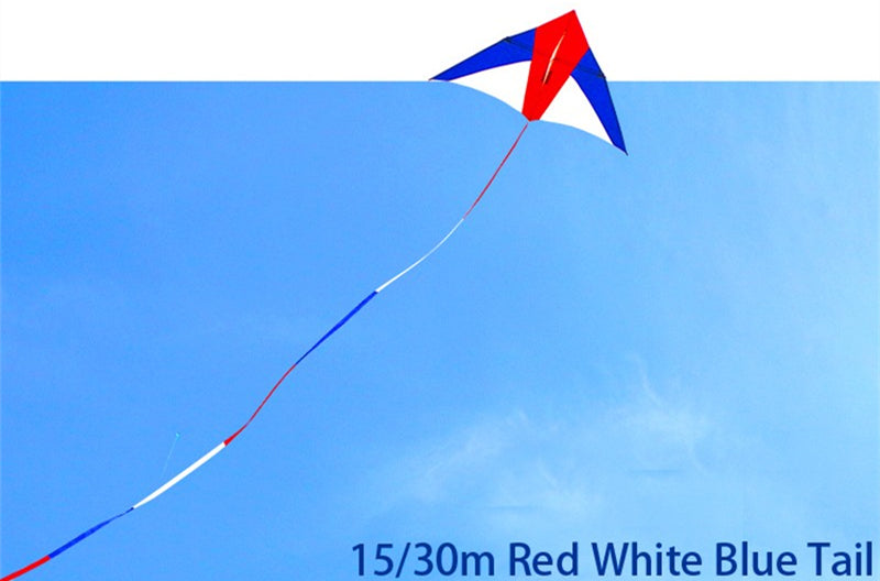 free shipping large kite tails flying kite windsocks kites rainbow tail kite for kids plane kite string winder cobra paragliding