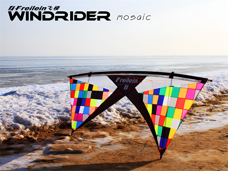 free shipping Mosaic pro quad line kite adults stunt kites parachute Freilein kite factory outdoor koi paraglider parapent