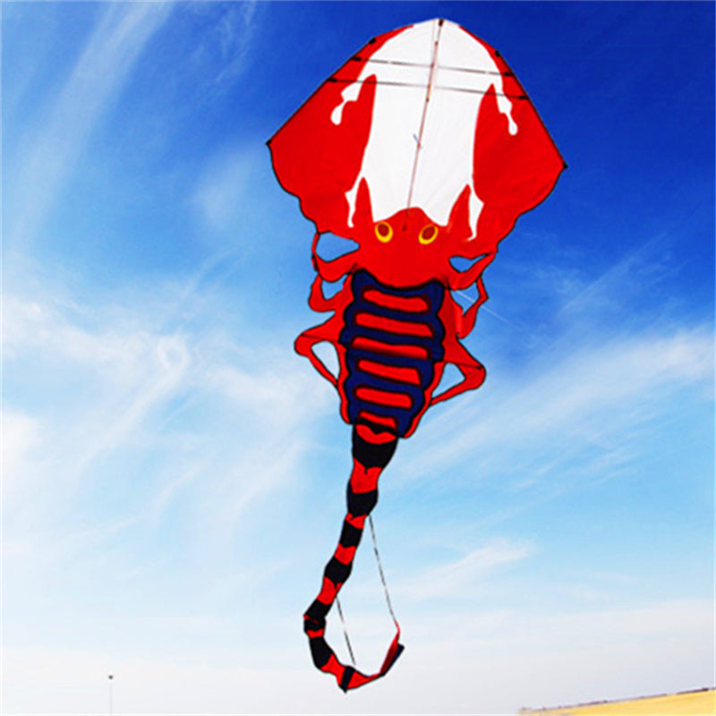 free shipping large soft kite scorpion kite line animated kites flying bird inflatable kite Outdoor game profession kite eaglas