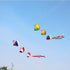 free shipping 3d kite windsocks kite tails flying outdoor game sport for adults kite accessories nylon fabric kite Snow sled air