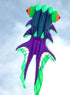 free shipping 8m fish kites flying professional kites reel large kite for adults kite windsocks real parachute outdoor toys kids