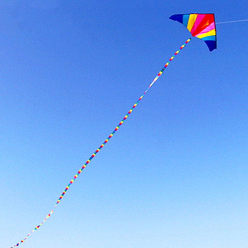 free shipping large kite tails flying kite windsocks kites rainbow tail kite for kids snake rip stop for kite novelty toy