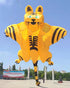 free shipping 12m large tiger kite flying soft kites for adults professional outdoor toys big kite octopus show kites factory