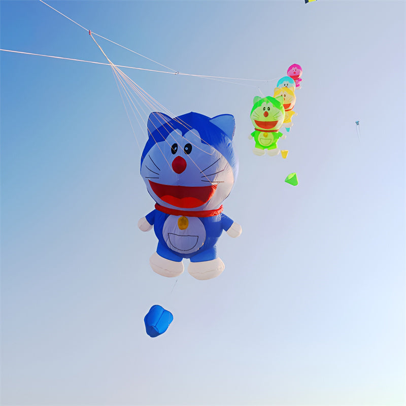 Free Shipping inflatable kite pendant flying soft kite windsocks kites show string winde fishing accessories drache fliegen