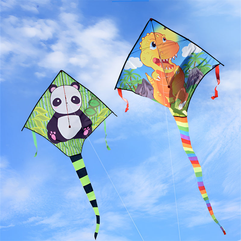 free shipping dinosaur kite flying children panda kite toys nylon kites birds kites single line kite paracaida butterfly kite