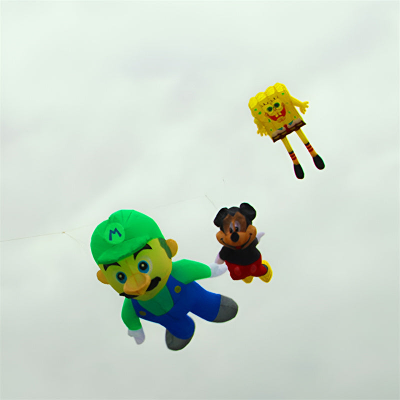 Free Shipping inflatable kite pendant flying soft kite windsocks kites show windrad inflatable toys drachenflieger 3d kites