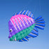 Free Shipping 5m Tropical Fish Kite Line Laundry Pendant Soft Inflatable Show Kite for Kite Festival 30D Ripstop Nylon Fabric with Bag