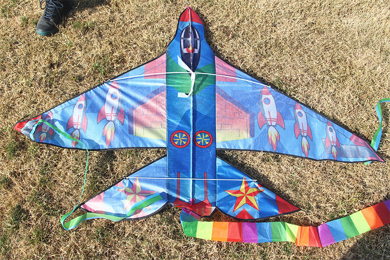 free shipping 160cm plane kites for children kites fighter kite flying outdoor game toys cerf volant kids kites jouer koi ikite
