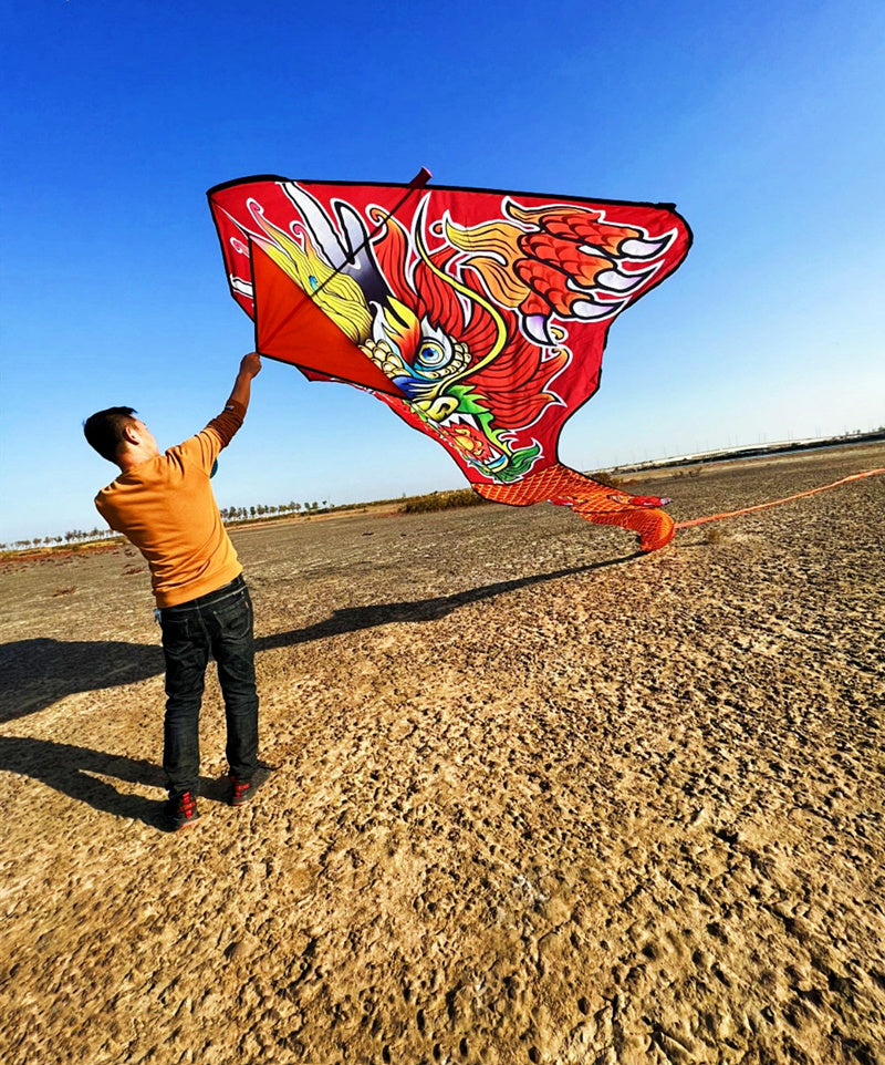 free shipping 100m chinese dragon kite flying handle line large kite snake kites for kids cometas paragliding windsurf