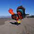 Free Shipping 2.8m*2.5m Rooster Kite Line Laundry Pendant Soft Inflatable Show Kite for Kite Festival 30D Ripstop Nylon with Bag