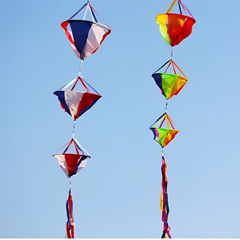 free shipping large kite windsocks flying show kite tails inflatable kite pendant outdoor game children paragliding wing Single