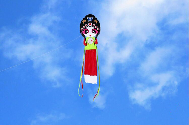 free shipping peking opera soft kite for adults kites nylon kite factory traditional kites windsurf parachute professional kite
