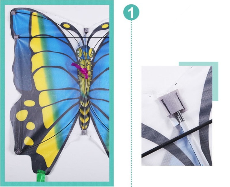 free shipping butterfly kites flying toys for children kites line nylon kites surf professional wind kites volantines child kite