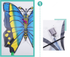 free shipping butterfly kite outdoor children kite flying toys ripstop nylon birds eagle kite parachute weifang kite factory new