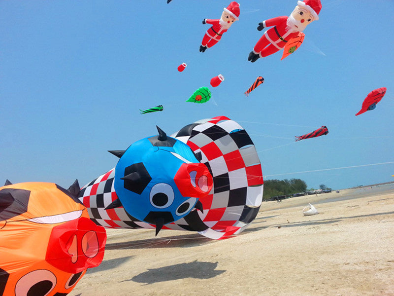 free shipping large leaves kite flying outdoor soft kite nylon fabric pendant windsock kite factory watermelon kite adults kites