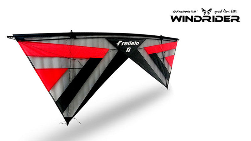 free shipping Windrider II quad line stunt kite adults kites real parachute fabric Freilein kite factory outdoor koi paraglider