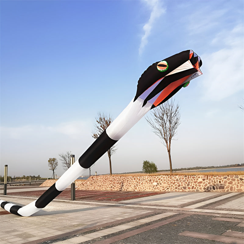 Free shipping professional kites snake soft kites for adults kite flying steering kites inflatable kite show huge kite bird big