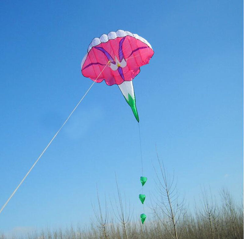 free shipping morning glory soft kite flying toy cerf volant adulte kites for kids kite surf vlieger weifang kite wholesale new