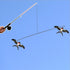 free shipping pole swallow kite mini kites flying for adults kite line 3d kite pocket kite for kids fishing rod dynamic wings