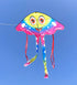 free shipping new smiling kites flying toys for children kites line professional winds kites for kids reel weifang kite factory