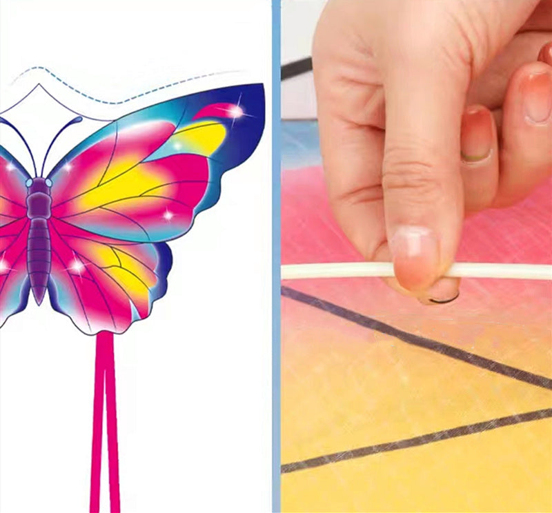 free shipping butterfly kites flying for kids kites nylon kites factory professional winds kites recreational reel flying fairy