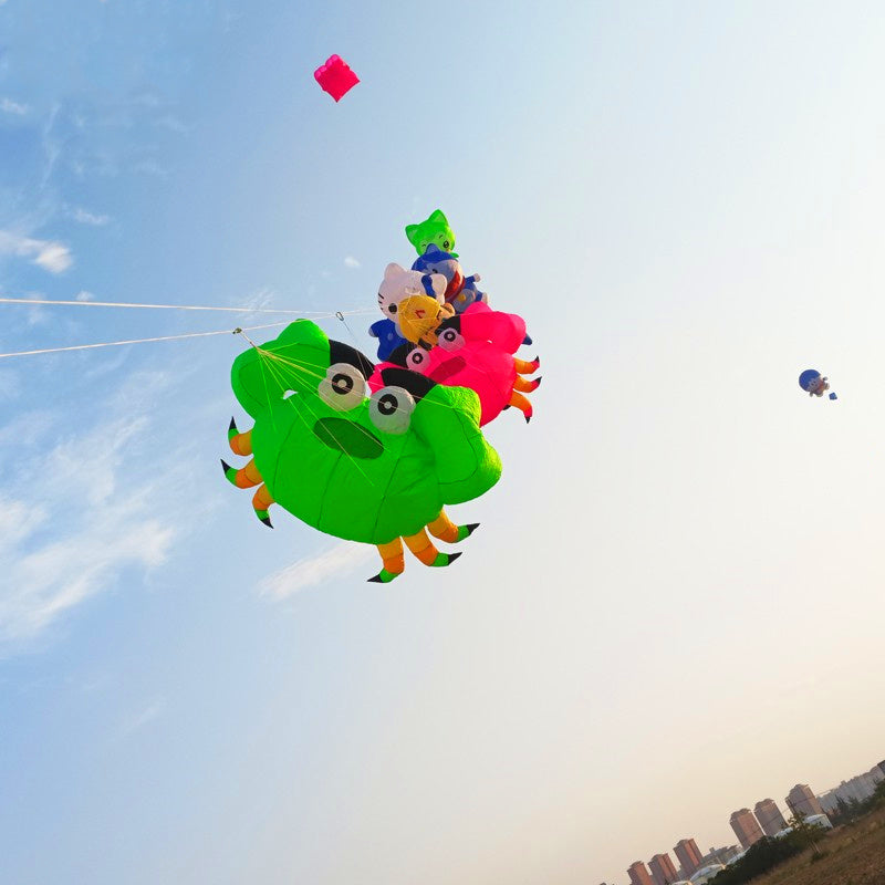 Free shipping soft kites pendant flying show kites crab kites inflatable kites factory airplane kite inflatable show kites
