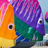 Free Shipping 5m Tropical Fish Kite Line Laundry Pendant Soft Inflatable Show Kite for Kite Festival 30D Ripstop Nylon Fabric with Bag