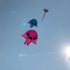 kite pendant soft inflatable kite pendant for audlts outdoor fun large kite line laundry for free shipping