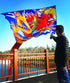 free shipping dragon kite outdoor children kite flying toys for kids nylon kite parachute weifang traditional kite factory pro