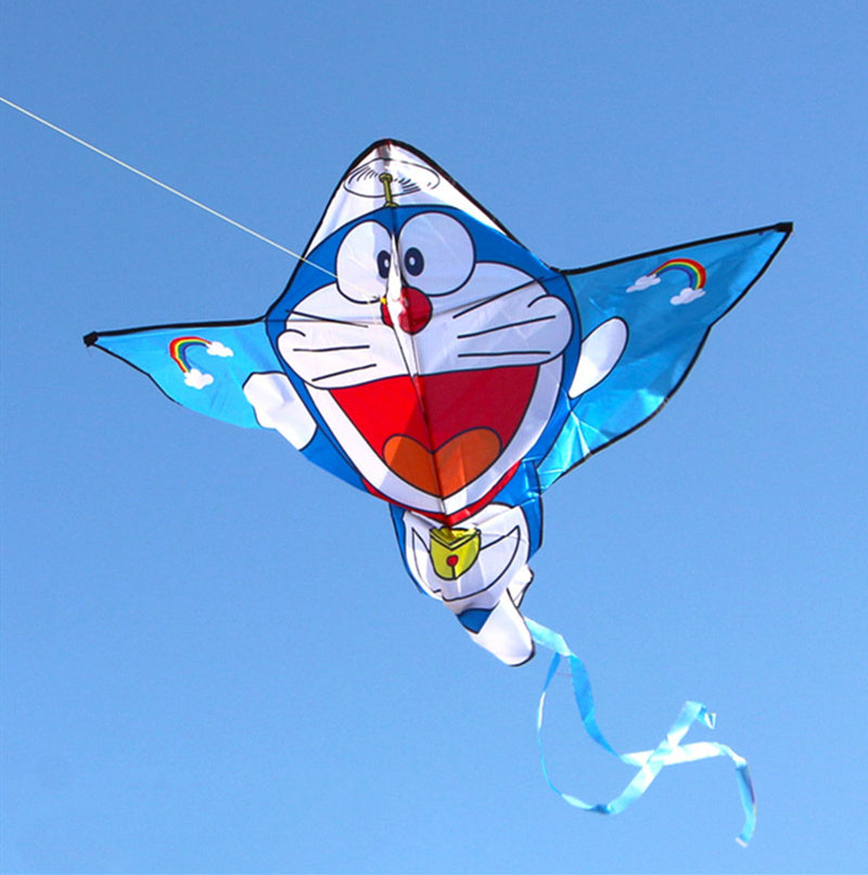 free shipping new kite flying children kite string outdoor toys kite buggy cartoon kite for kids kites ripstop high school kites