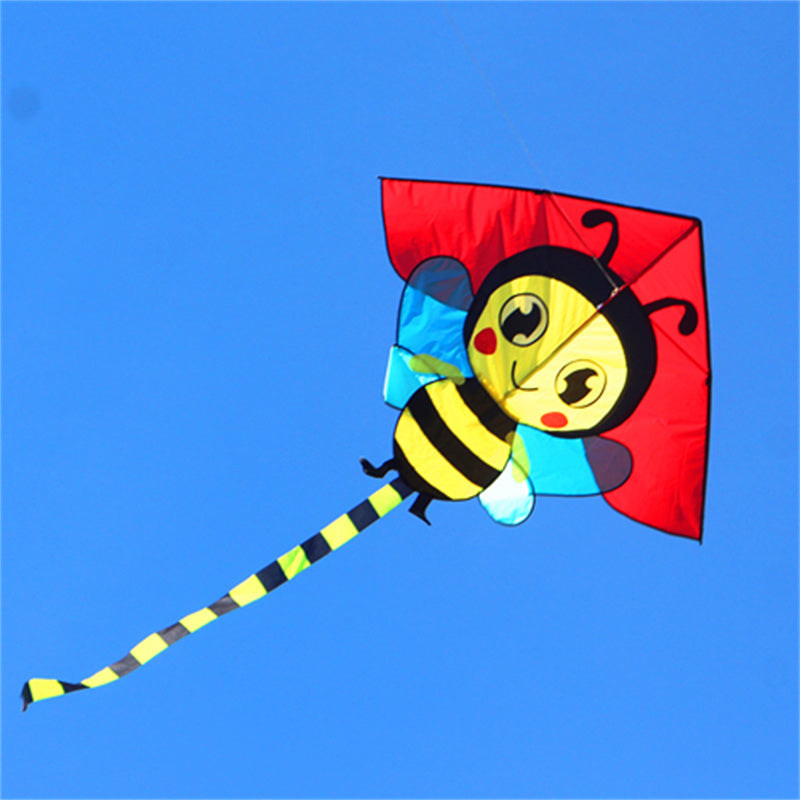 free shipping bee kites for adults kites reel flying large kites string line ripstop nylon kites for professionals kites factory