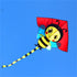 free shipping bee kites for adults kites reel flying large kites string line ripstop nylon kites for professionals kites factory