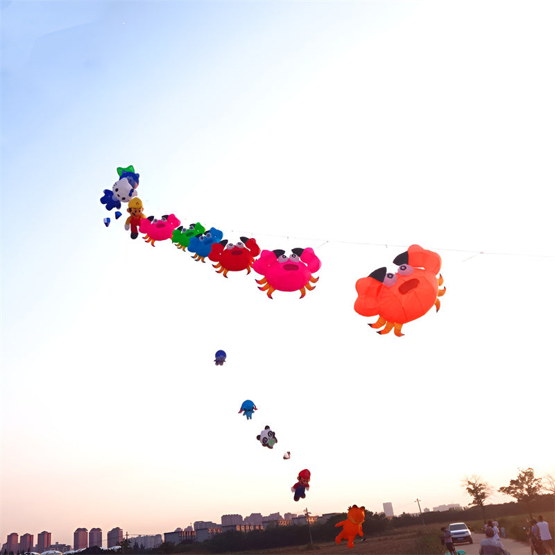 Free shipping soft kites pendant flying show kites crab kites inflatable kites factory large kite outdoor toy giant kites to fly