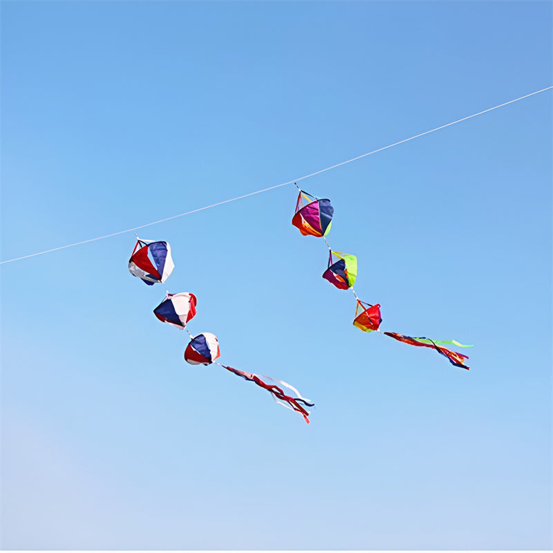 free shipping large kite windsocks flying show kite tails inflatable kite pendant outdoor game children paragliding wing Single