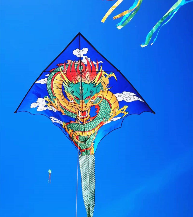 free shipping new kites dragon kite flying toys for children kites factory ikite parachute outdoor fun sports large air snakes