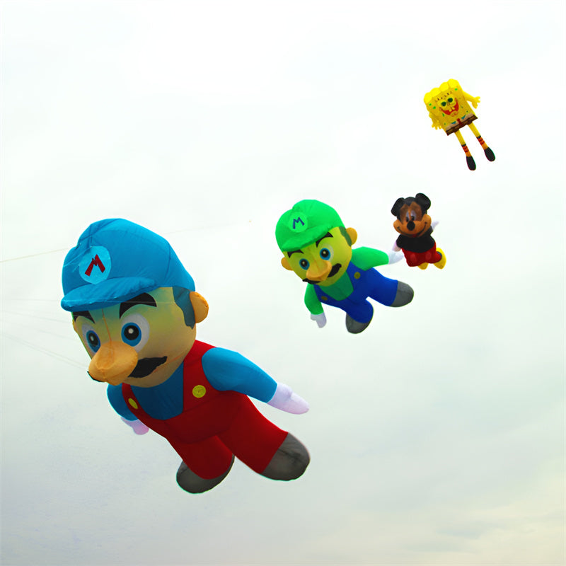 Free Shipping inflatable kite pendant flying soft kite windsocks kites show windrad inflatable toys drachenflieger 3d kites