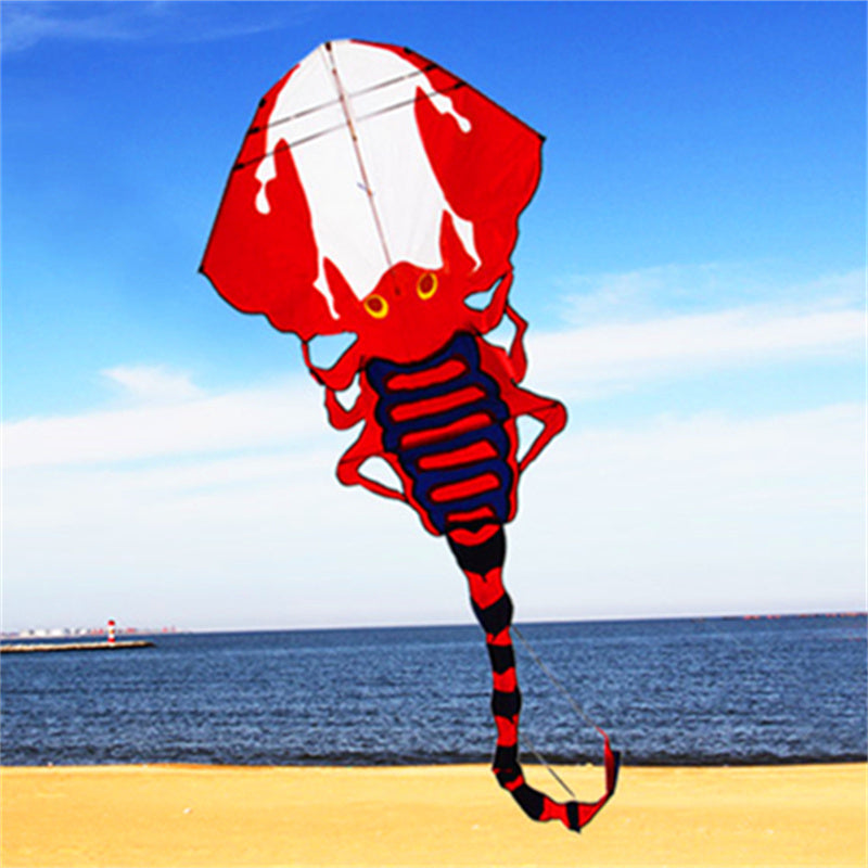 free shipping large soft kite scorpion kite line animated kites flying bird inflatable kite Outdoor game profession kite eaglas