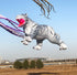free shipping tiger kite pendant ripstop nylon fabric soft kite for adults kites line streaks giant kites factory paraglider