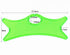 free shipping 2pcs kite winding board dual line stunt kites factory kite accessories Thread winding tool sports koi fairy wings