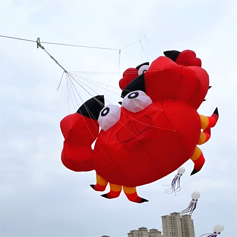 Free shipping soft kites pendant flying show kites crab kites inflatable kites factory large kite outdoor toy giant kites to fly