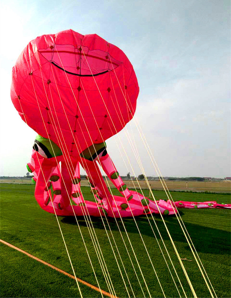 free shipping 26m big kite octopus kite pendant inflatable kite for adults kite buggy kitesurf board weifang kite factory toys