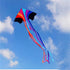 free shipping flying rainbow kite nylon fabric line kids kites factory outdoor toys large kite reel delta kite for adults kites