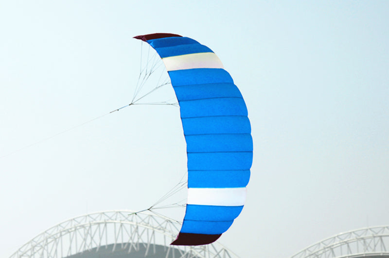 free shipping dual Line Stunt flying power Kite rainbow large soft kites for adults stingray kite ripstop nylon fabric kite reel