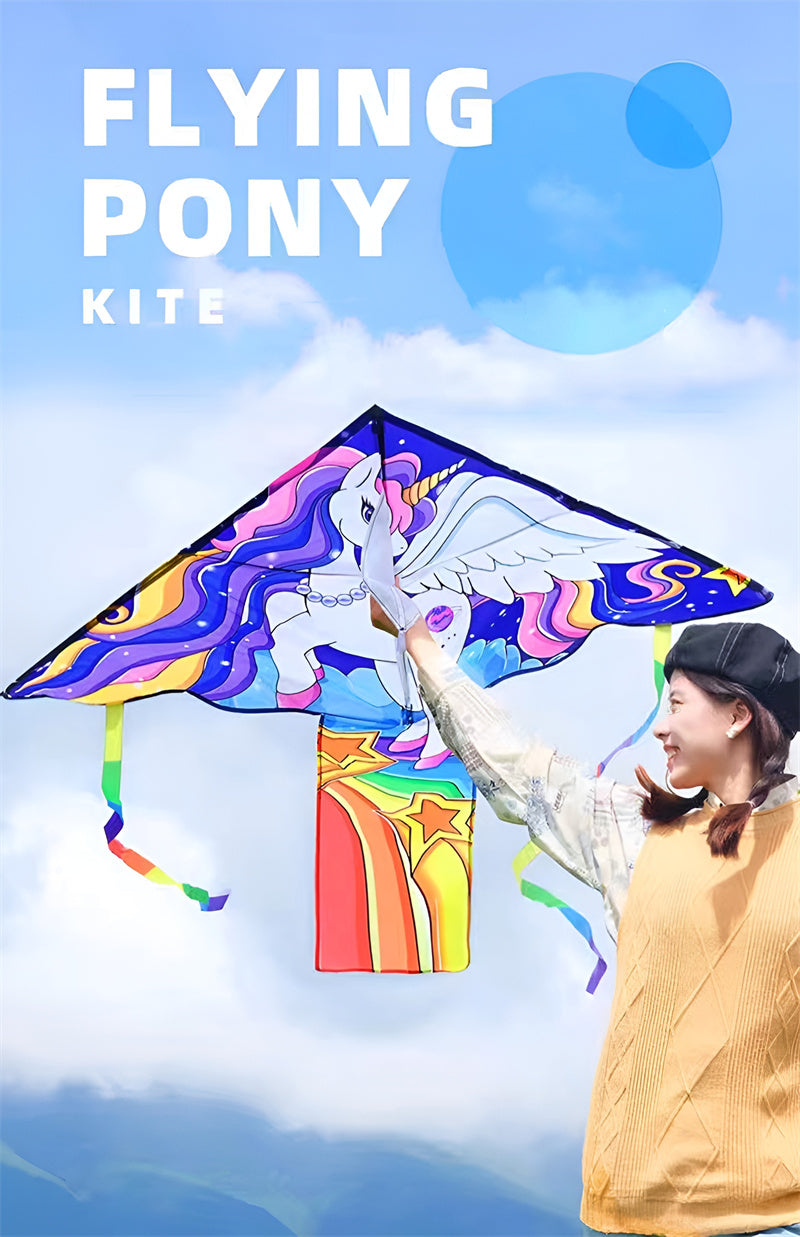 Free Shipping Horse kites fabric animal kites for kids kites factory professional kites flying dragon Children toy Power kite