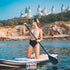 Free Shipping 210cm SUP surfboard paddle aluminum alloy double head slurry Retractable and removable slurry water sports